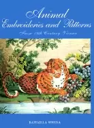 Image of animal embroideries and patterns from 19th century vienna