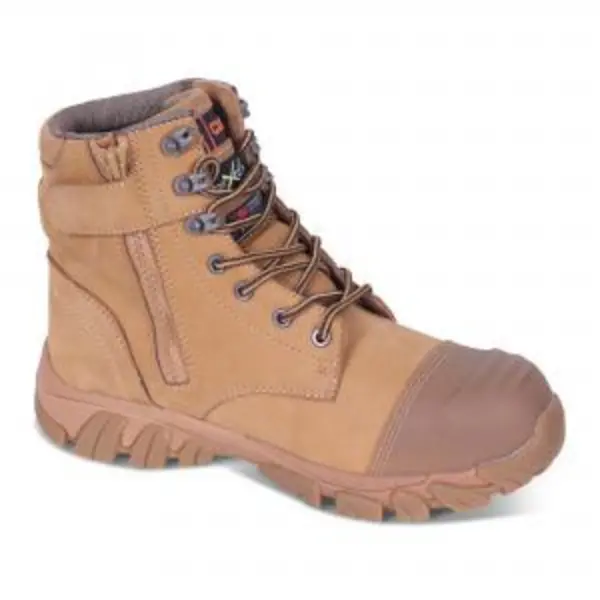 image of Beeswift Waterproof Side Zip Boot Nubuck 06.5 BESWCF68NB065