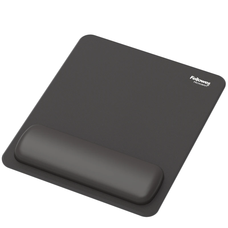Image of FELLOWES Breyta Mouse Mat - Black 043859812165