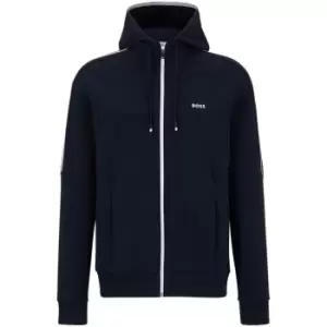 Image of Boss Saggy Zip Jacket - Blue