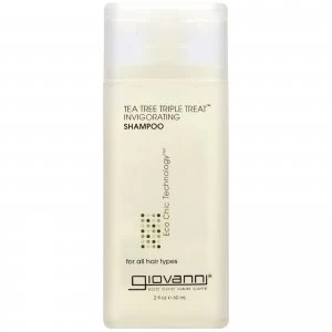 image of Giovanni Tea Tree Triple Treat Shampoo 60ml