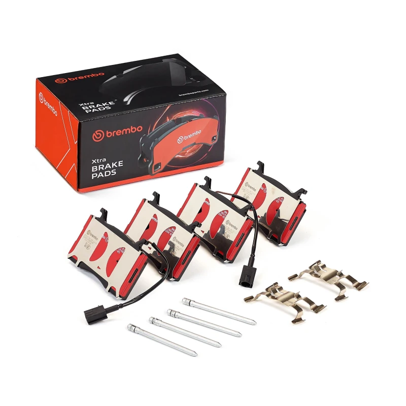 Image of BREMBO Brake pad set BREMBO P 23 185X