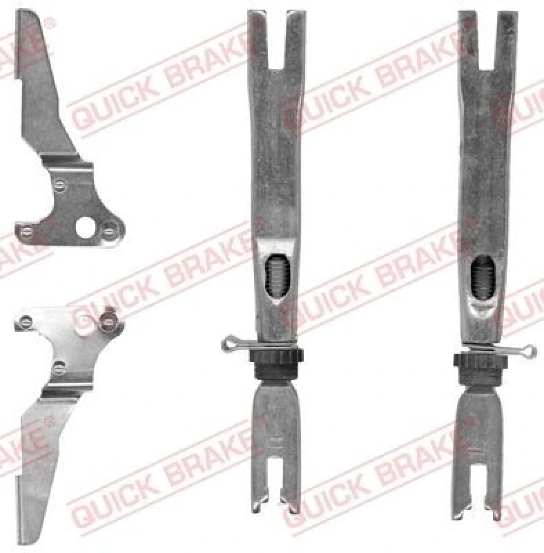 Image of QUICK BRAKE Brake shoe adjuster QUICK BRAKE 102 53 017
