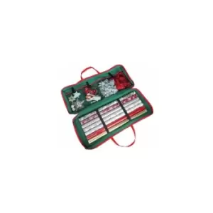 Image of Christmas Gift Wrap Fabric Storage Bag 82x34x13cm - Multi