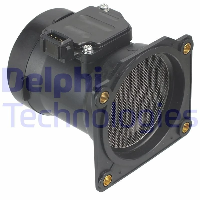 Image of DELPHI AF10176-12B1 Mass air flow sensor with housing Air Mass Sensor (3926)