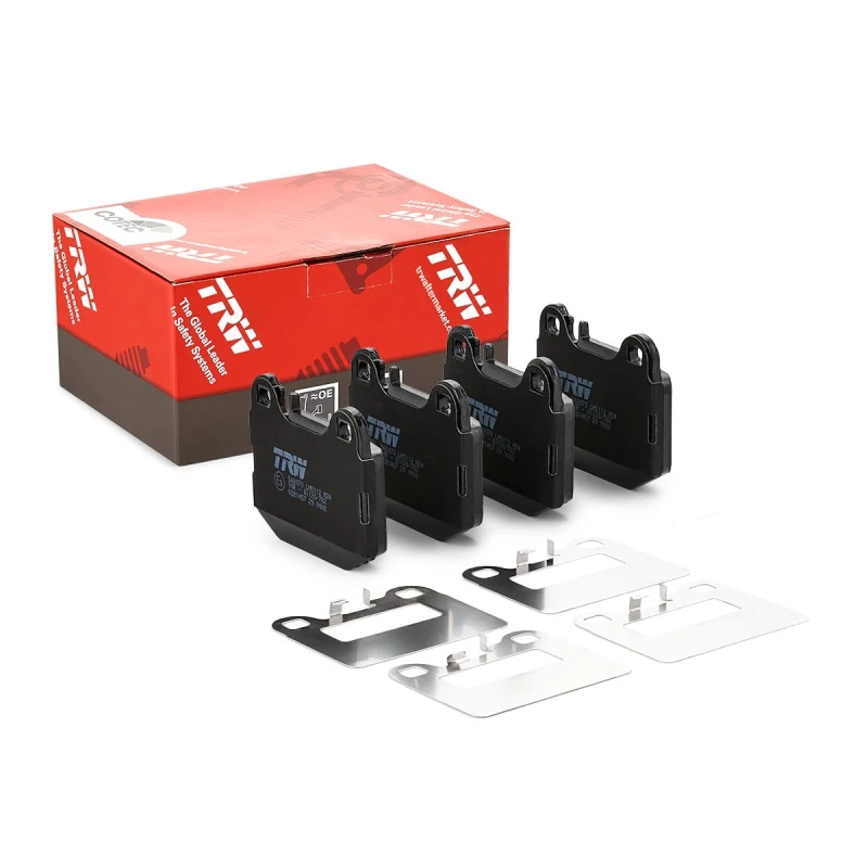 Image of TRW GDB1457 Brake pad set prepared for wear warning indicator Brake Pad Set,disc brake (402)