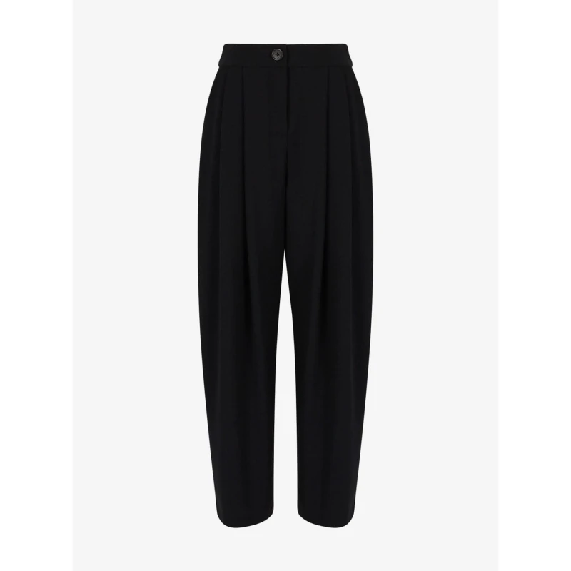 Image of Armani Exchange Trousers Straight Trousers 8 Black 33455003175