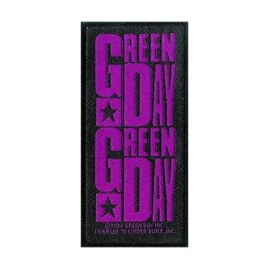 Green Day - Purple Logo Standard Patch