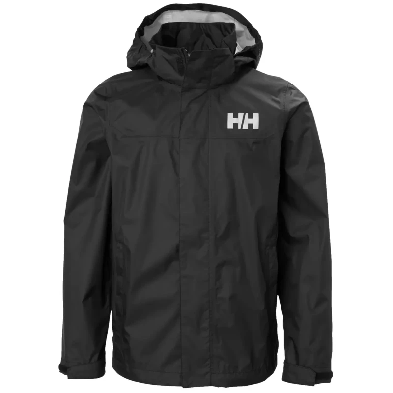 Image of Waterproof jacket for children Helly Hansen Loke 2.0 Noir Unisex 12 ans