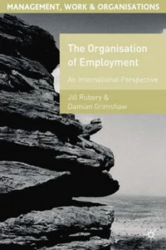 Image of The Organization of Employment by Jill Rubery Paperback