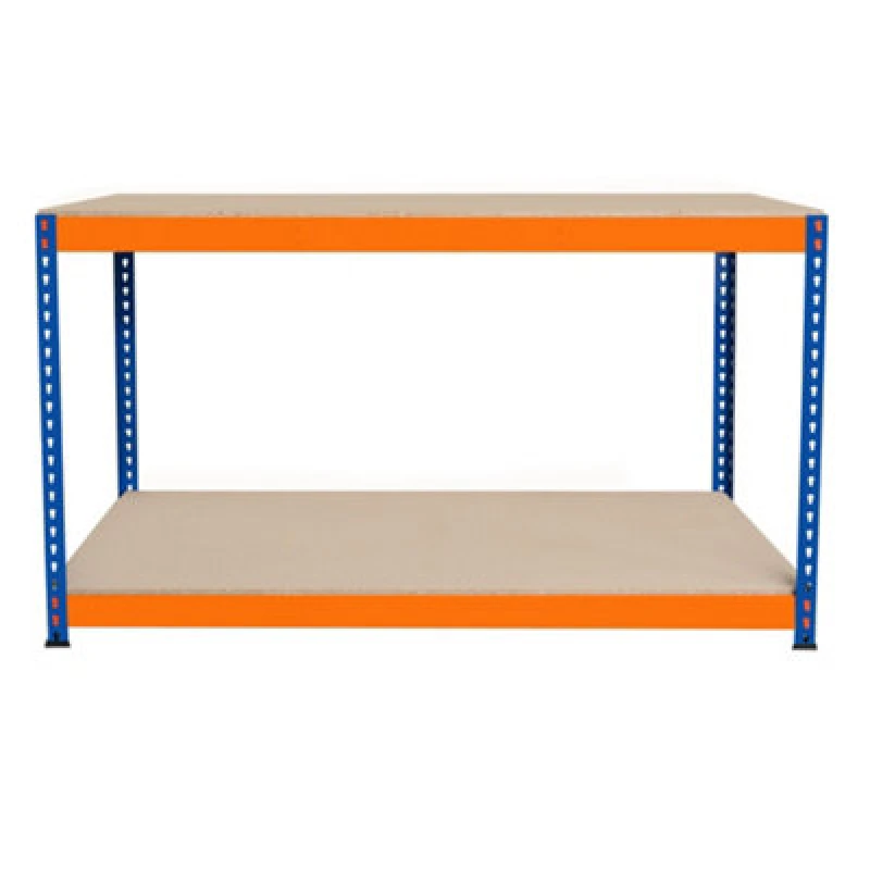 Image of MONSTER RACKING Monster Shop - Garage Workbench S-Rax 2 Shelf 150cm x 60cm x 90cm Workstation 5055986195184