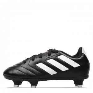 Image of adidas Goletto SG Childrens Football Boots - Black/White