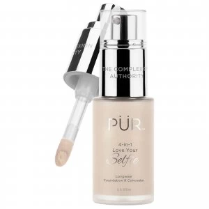 Image of PUR 4-in-1 Love Your Selfie Longwear Foundation and Concealer 30ml (Various Shades) - LN6