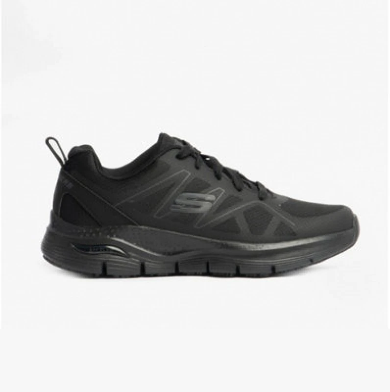 Image of Skechers Arch Fit Sr-Axtell Low-Top Trainers Mens - Black 9.5