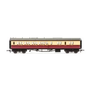 Image of Hornby BR Collett 'Bow-Ended' Corridor Brake Third (Left Hand) W4926W Era 4 Model Train