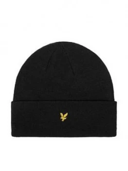 Image of Lyle & Scott Beanie Hat - Black