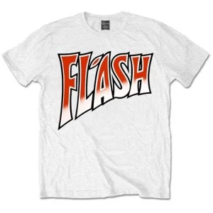 image of Queen - Flash Gordon Unisex Large T-Shirt - White