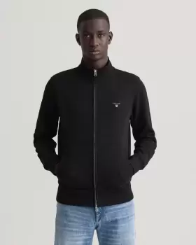 Image of GANT Men Original Full-Zip Cardigan (L) Black