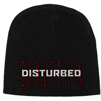 Image of Disturbed - Red Evolution Unisex Beanie Hat - Black