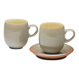 Image of Denby Fire Green Large Curve Mug