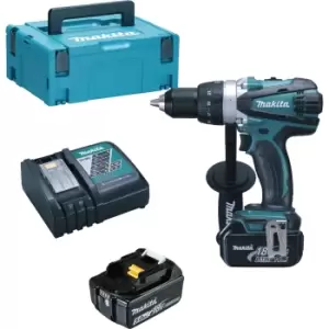 image of Makita DDF458 18v LXT Cordless Drill Driver 2 x 5ah Li-ion Charger Case