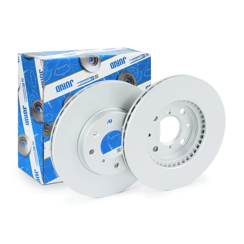 Image of JURID 562456JC Brake disc COAT+ Vented, Coated, with bolts/screws Brake Disc (82)