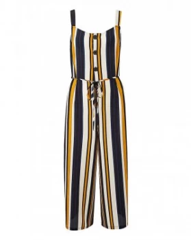 image of AX Paris Curve Stripe Jumpsuit