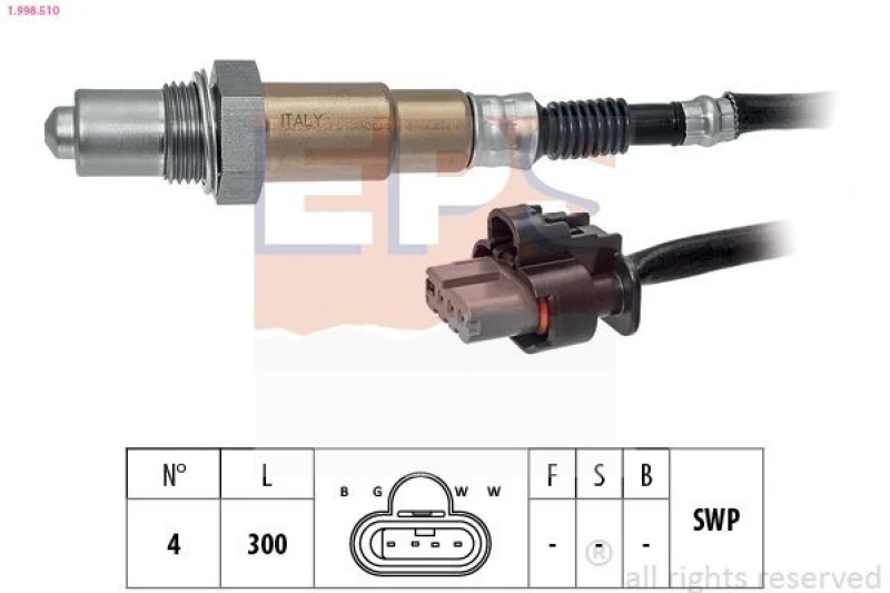Image of EPS Lambda sensor EPS 1.998.510
