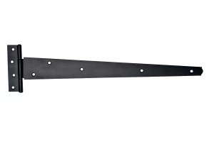 image of Wickes Tee Hinge - Black Japanned 450mm