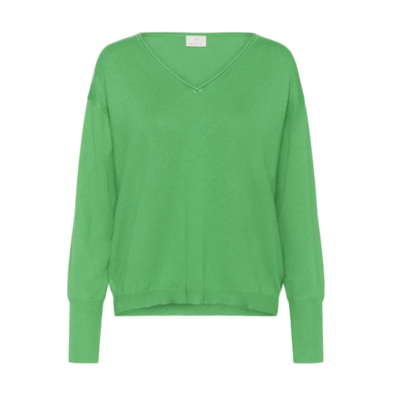 Image of Kaffe Woman sweater KAFFE Lizza Vert Female S