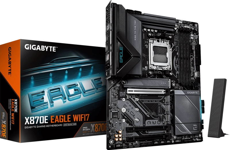 Image of Gigabyte X870E EAGLE WIFI7 AM5 X870 ATX Motherboard - DDR5, WIFI 7