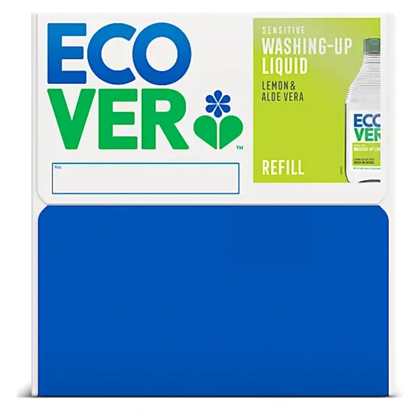 Image of Ecover Washing Up Liquid Refill Lemon & Aloe Vera 15L