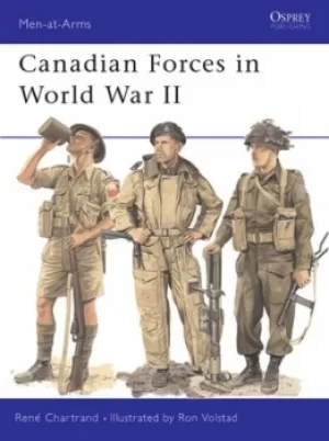 Image of Canadian forces in World War II by Rene Chartrand