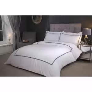Image of Emma Barclay Mayfair Duvet Set King Bed Navy