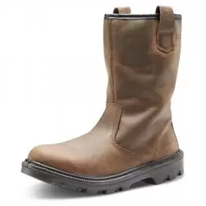 Image of Beeswift Sherpa Dual Density Polyurethane Rubber Rigger Boot Brown 08