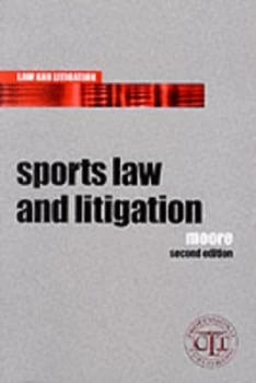 Image of Sports Law and Litigation by Craig Moore Paperback