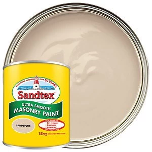 image of Sandtex Ultra Smooth Masonry Paint - Sandstone 150ml