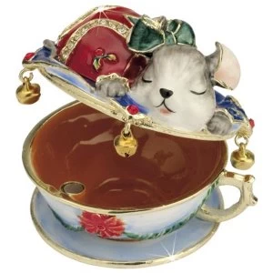 image of Craycombe Trinkets Mouse In A Teacup