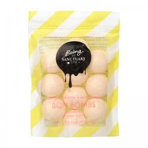 image of Sanctuary Spa Being Salted Caramel & Macadamia Bon Bombs Set