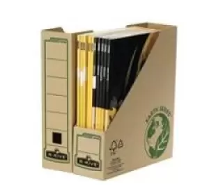 Image of Fellowes Brown R-Kive Earth Magazine File (Pack of 20)