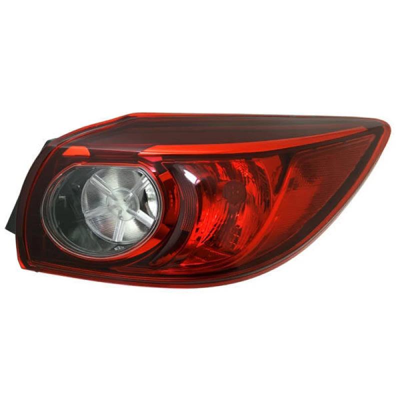 Image of TYC 11-14095-05-2 Rear light Outer section, with bulb holder, Right Combination Rearlight (391)