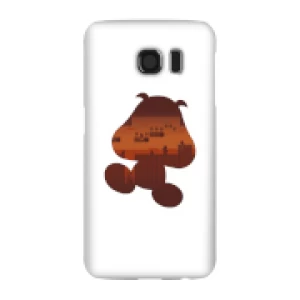 Image of Nintendo Super Mario Goomba Silhouette Phone Case - Samsung S6 - Snap Case - Gloss