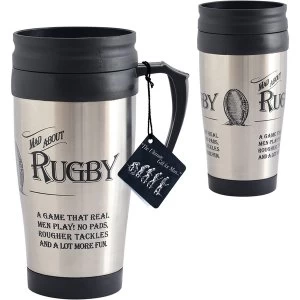 image of Ultimate Gift for Man Travel Mug Rugby