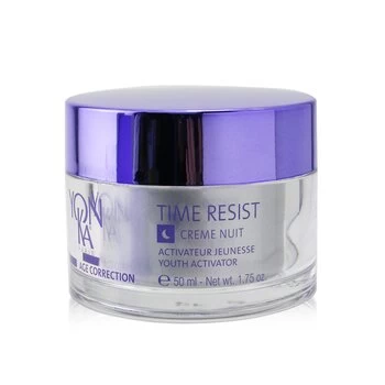 image of YonkaAge Correction Time Resist Creme Nuit With Plant-Based Stem Cells - Youth Activator - Anti-Fatigue, Smoothing 50ml/1.75oz