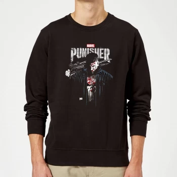 Image of Marvel Frank Castle Sweatshirt - Black - XXL