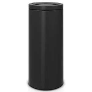 Image of Brabantia Flat Lid 30L Touch Bin - Black