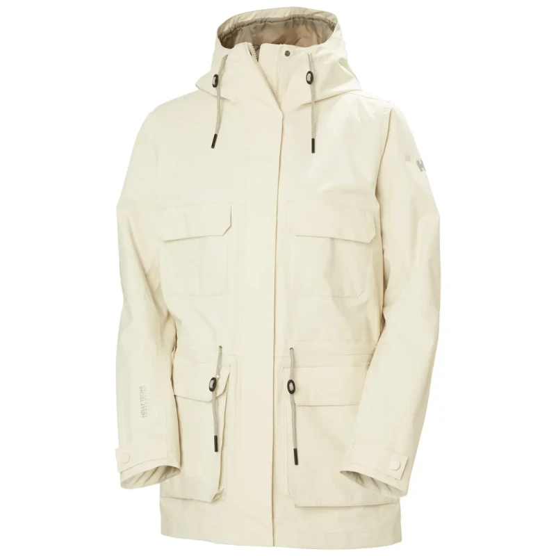 Image of Helly Hansen Womens waterproof jacket Helly Hansen Escape Utility Beige Female L