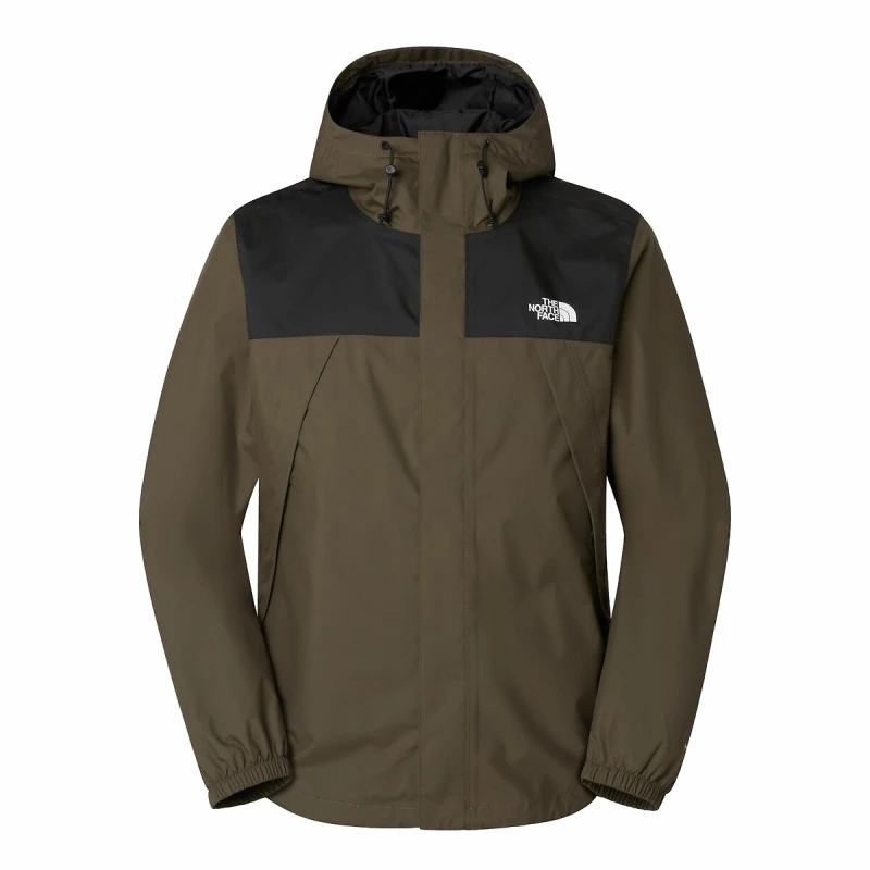 Image of The North Face Antora Hooded Hiking Jacket Khaki Men S;XL