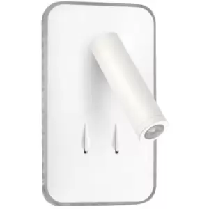 Image of Cristal Irena LED Wall Light 11W+3W White