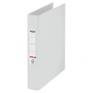 Rexel A5 Presentation Binder; White; 25mm 2D-Ring Diameter - Outer